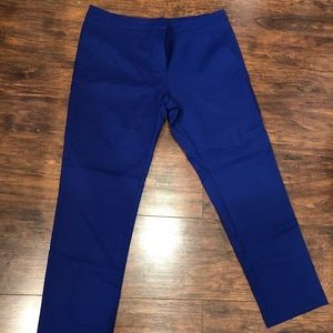 NWT Sis + Sis size L Cobalt Blue Dress Pants